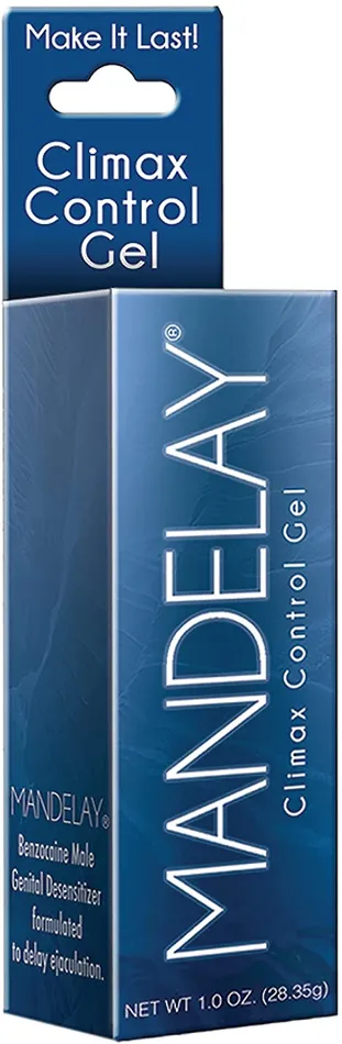 MANDELAY CLIMAX CONTROL GEL 1OZ TUBE Fairvillacom Enhancers