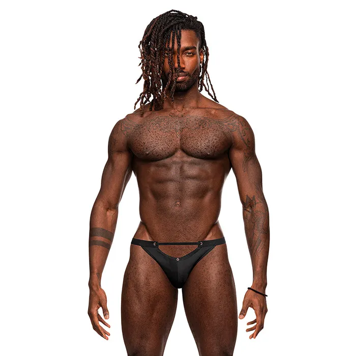 MP Magnificence Micro V Thong Black LXL Fairvillacom Anal