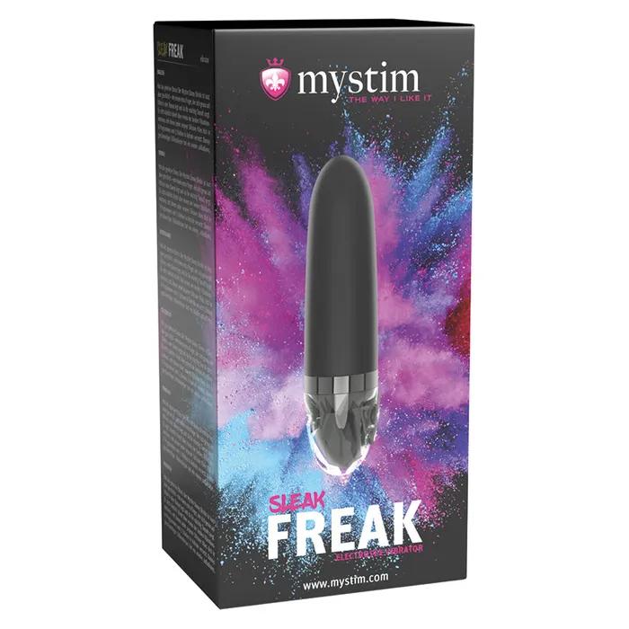 Mystim Sleak Freak eStim Straight Vibrator Black Fairvillacom Female Sex Toys Mystim Sleak Freak eStim Straight Vibrator Black Fairvillacom Female Sex Toys