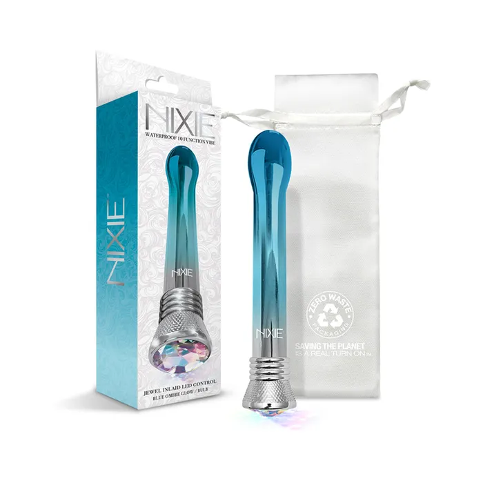 Nixie Waterproof 10function Bulb Vibe Blue Ombre Glow Fairvillacom Vibrators Nixie Waterproof 10function Bulb Vibe Blue Ombre Glow Fairvillacom Vibrators
