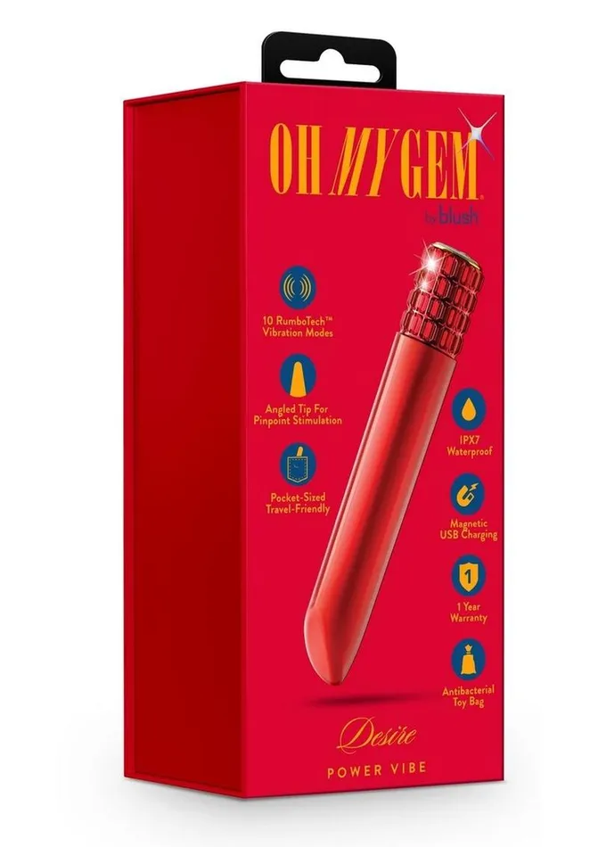 Oh My Gem Power Bullet Oh My Gem Female Sex Toys