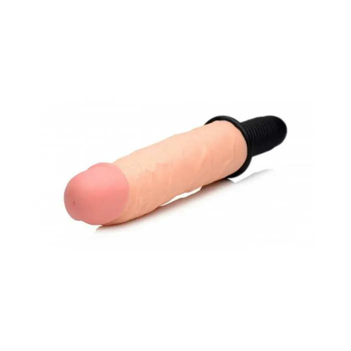 Onslaught XXL Vibrating Giant Dildo Thruster Beige Fairvillacom Female Sex Toys Onslaught XXL Vibrating Giant Dildo Thruster Beige Fairvillacom Female Sex Toys