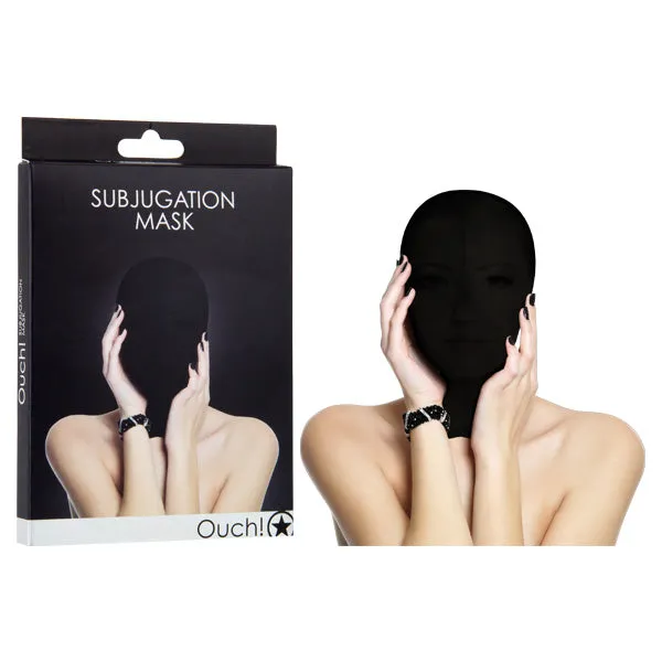 Ouch Subjugation Hood Mask Black ShhhWndsr Anal