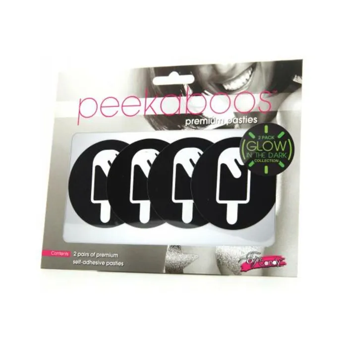 Peekaboos Glow In The Dark Ice Cream Pack Of 2 Fairvillacom Dildos