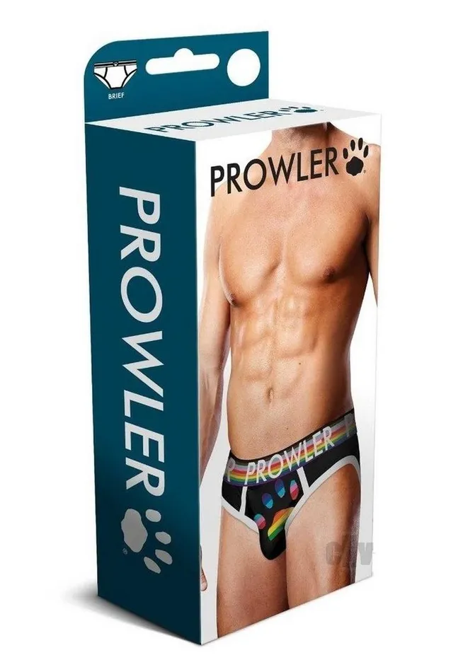 Prowler Black Oversized Paw Brief Lg Fairvillacom Anal