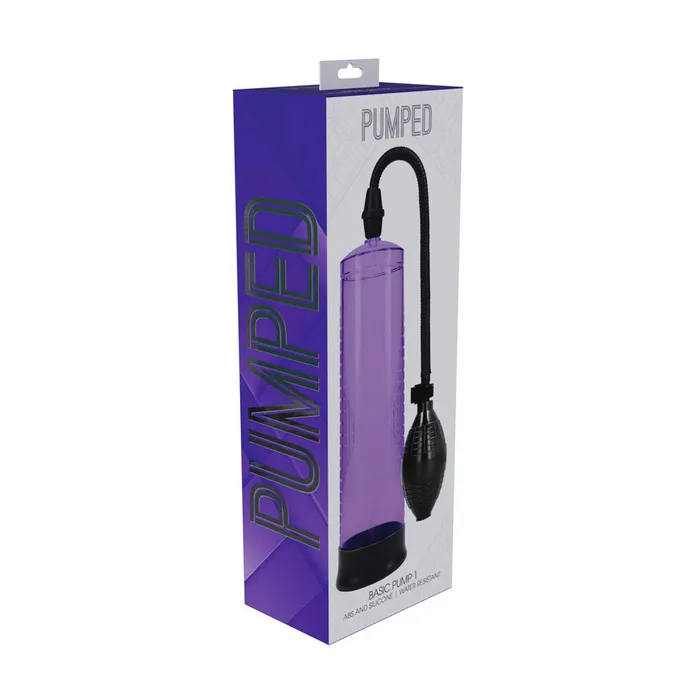 PUMPED Basic Pump 1 Purple Penis Pump ShhhWndsr Male Sex Toys PUMPED Basic Pump 1 Purple Penis Pump ShhhWndsr Male Sex Toys