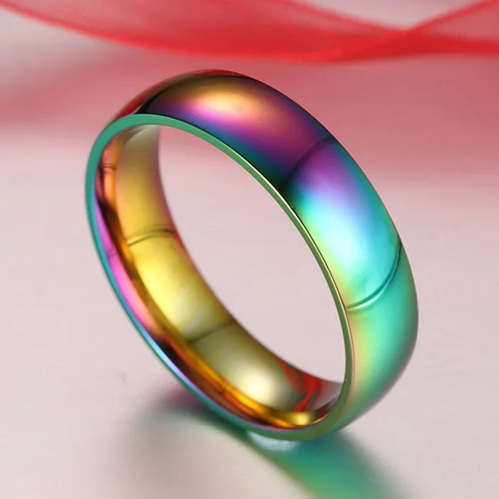 Ring LGBT Pride Unisex rainbow ring 9 sizes ShhhOb Male Sex Toys Ring LGBT Pride Unisex rainbow ring 9 sizes ShhhOb Male Sex Toys
