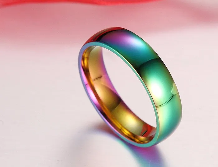 Ring LGBT Pride Unisex rainbow ring 9 sizes ShhhOb Male Sex Toys Ring LGBT Pride Unisex rainbow ring 9 sizes ShhhOb Male Sex Toys