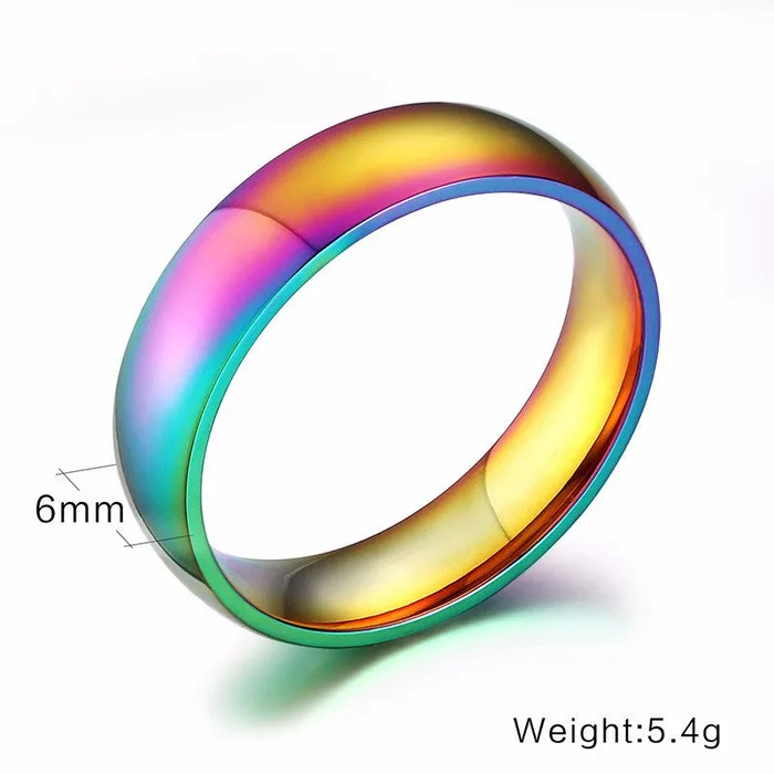 Ring LGBT Pride Unisex rainbow ring 9 sizes ShhhOb Male Sex Toys Ring LGBT Pride Unisex rainbow ring 9 sizes ShhhOb Male Sex Toys
