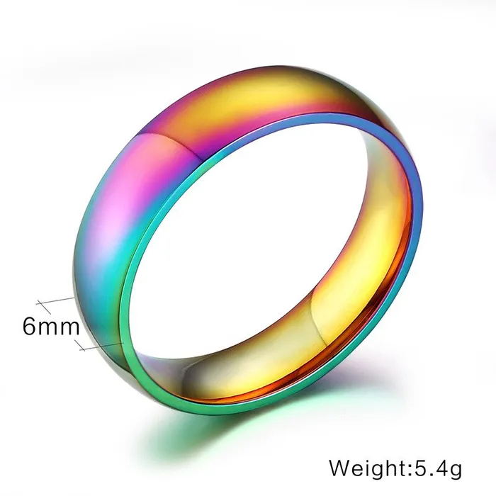 Ring LGBT Pride Unisex rainbow ring 9 sizes ShhhOb Male Sex Toys Ring LGBT Pride Unisex rainbow ring 9 sizes ShhhOb Male Sex Toys