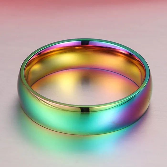 Ring LGBT Pride Unisex rainbow ring 9 sizes ShhhOb Male Sex Toys Ring LGBT Pride Unisex rainbow ring 9 sizes ShhhOb Male Sex Toys