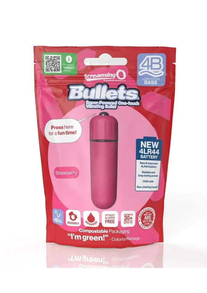 Screaming O 4b Bullet Vibrator Screaming O Female Sex Toys