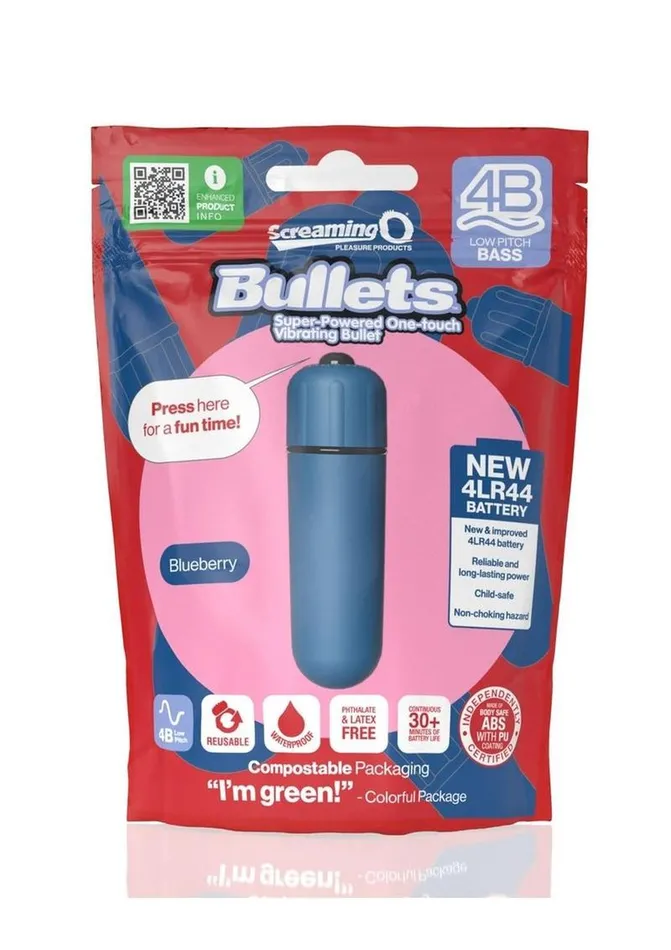 Screaming O 4b Bullet Vibrator Screaming O Female Sex Toys