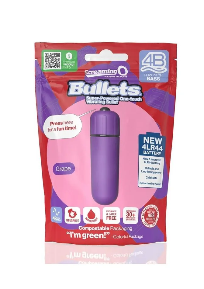 Screaming O 4b Bullet Vibrator Screaming O Female Sex Toys