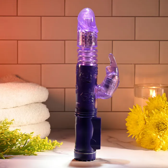 Selopa BUNNY Thruster Rabbit Vibe Purple ShhhWndsr Vibrators Selopa BUNNY Thruster Rabbit Vibe Purple ShhhWndsr Vibrators