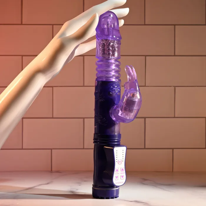Selopa BUNNY Thruster Rabbit Vibe Purple ShhhWndsr Vibrators Selopa BUNNY Thruster Rabbit Vibe Purple ShhhWndsr Vibrators