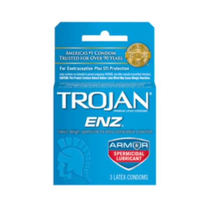 Sexual Health Wellbeing Fairvillacom Trojan Condom Enz With Spermicidal Lubricant 3 Pack Sexual Health Wellbeing Fairvillacom Trojan Condom Enz With Spermicidal Lubricant 3 Pack