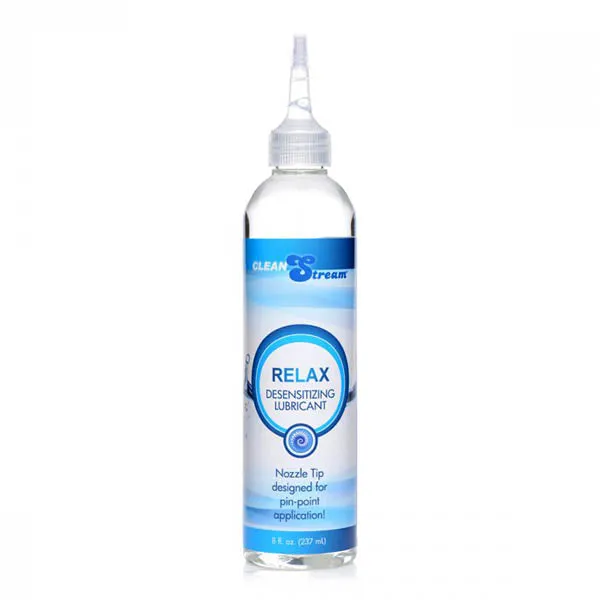 Sexual Health Wellbeing ShhhWndsr CleanStream Relax Desensitising Lubricant with Nozzle Tip Sexual Health Wellbeing ShhhWndsr CleanStream Relax Desensitising Lubricant with Nozzle Tip