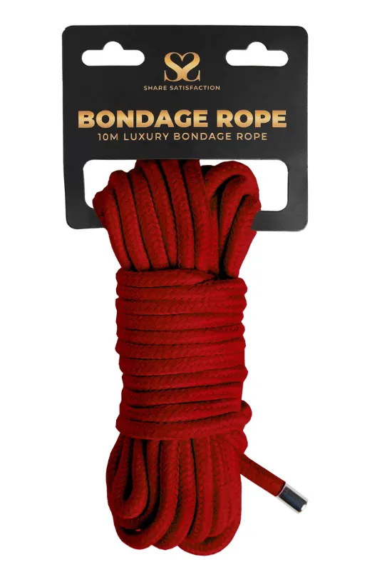 Share Satisfaction Couples Luxury Bondage Rope 10m