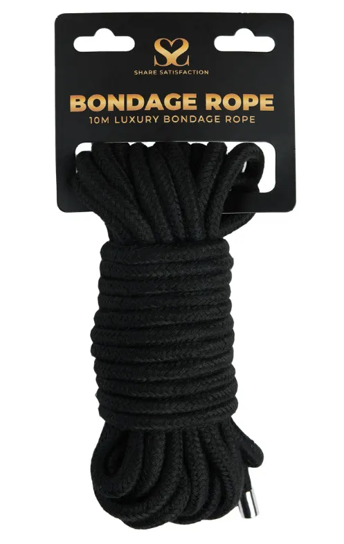 Share Satisfaction Couples Luxury Bondage Rope 10m