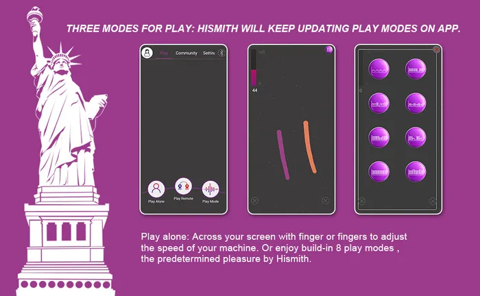 ShhhHS Hismith HS06 Sex Machine COUPLES PACKAGE with APP 7 Attachments Female Sex Toys