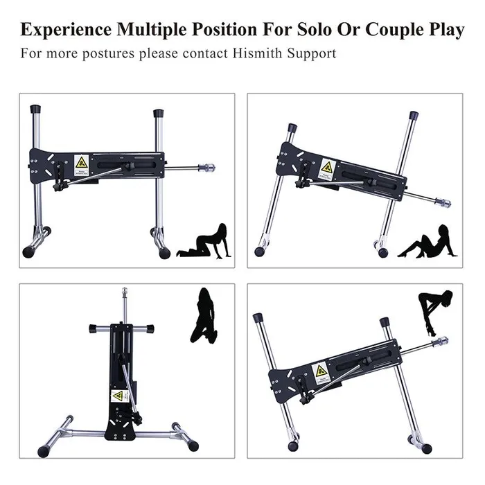 ShhhHS Hismith HS06 Sex Machine COUPLES PACKAGE with APP 7 Attachments Female Sex Toys