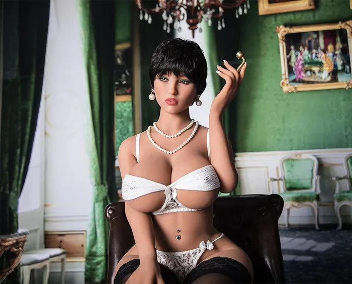 ShhhJrl Male Sex Toys Cassie 152cm tall Brunette sex doll with medium skin B89 x W58 x H104