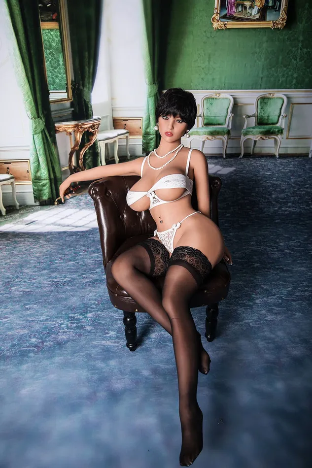 ShhhJrl Male Sex Toys Cassie 152cm tall Brunette sex doll with medium skin B89 x W58 x H104
