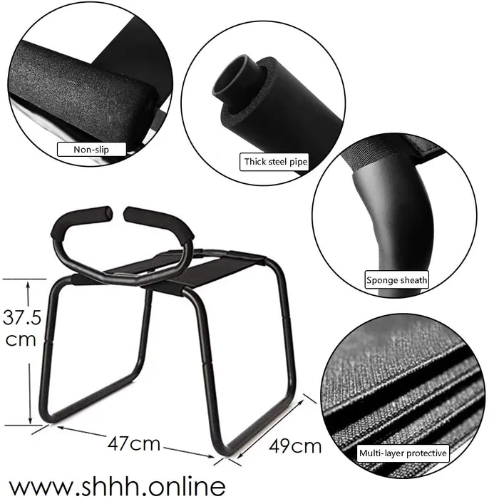 ShhhOb Couples Queening chair domed sex pillow package C1