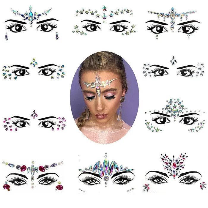 ShhhOb Vibrators Face and Neck temporary JEWELLERY stickons for women