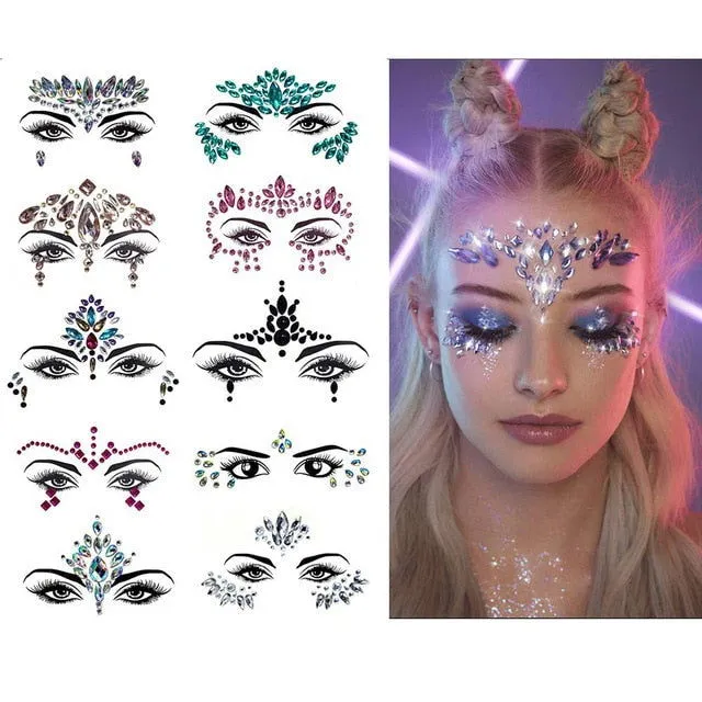 ShhhOb Vibrators Face and Neck temporary JEWELLERY stickons for women