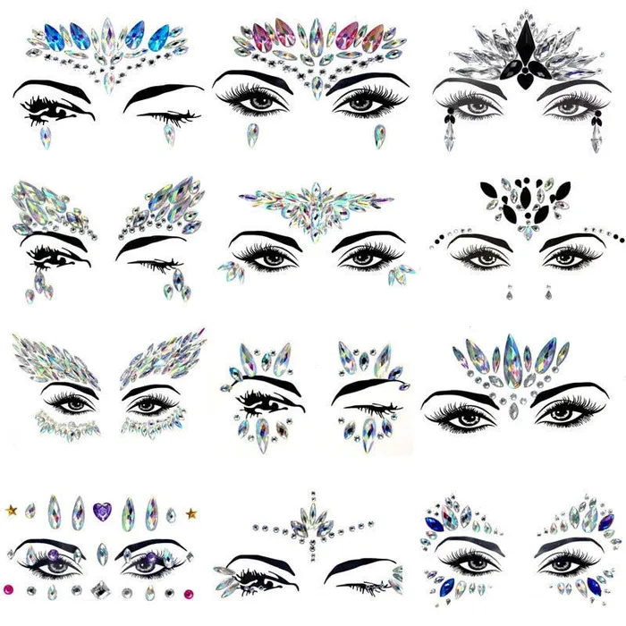 ShhhOb Vibrators Face and Neck temporary JEWELLERY stickons for women