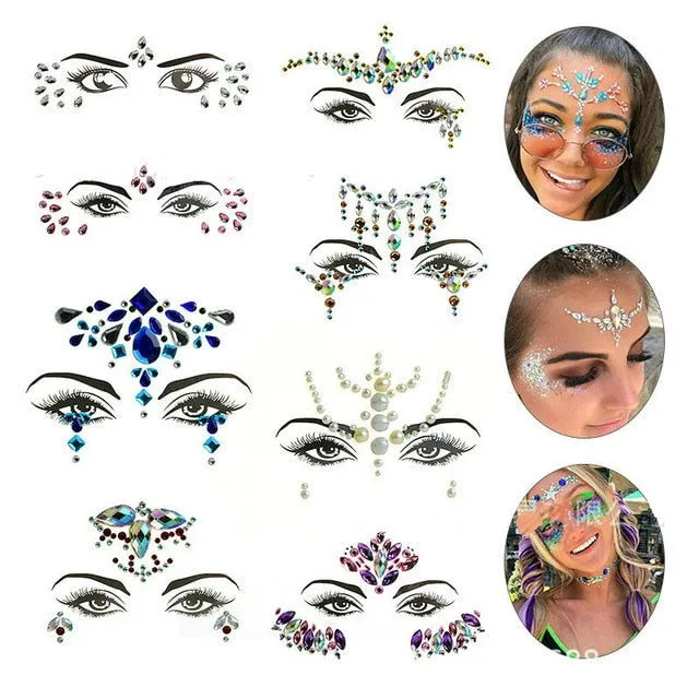ShhhOb Vibrators Face and Neck temporary JEWELLERY stickons for women