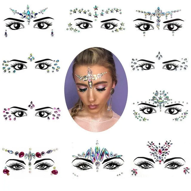 ShhhOb Vibrators Face and Neck temporary JEWELLERY stickons for women