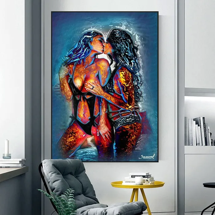 ShhhOb Vibrators Female lovers in a passionate and lustful kiss