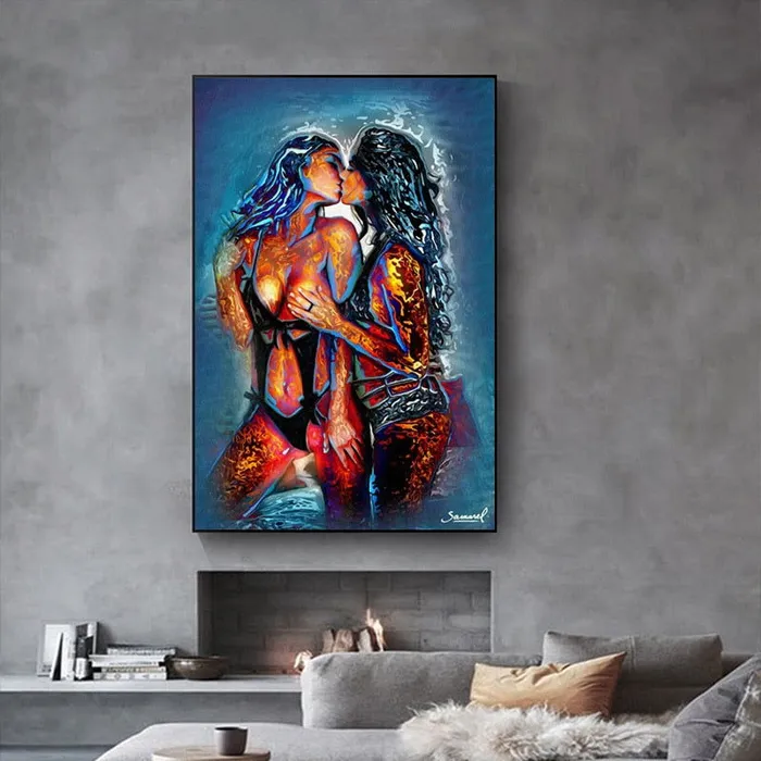 ShhhOb Vibrators Female lovers in a passionate and lustful kiss