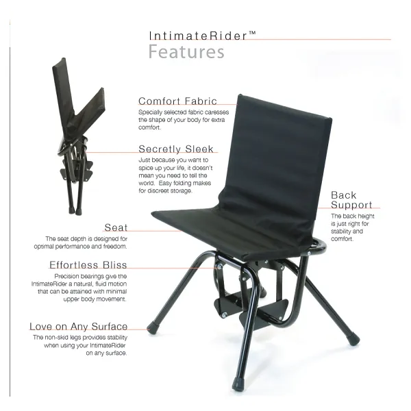 ShhhPsh Vibrators IntimateRider chair RiderMate bench package deal