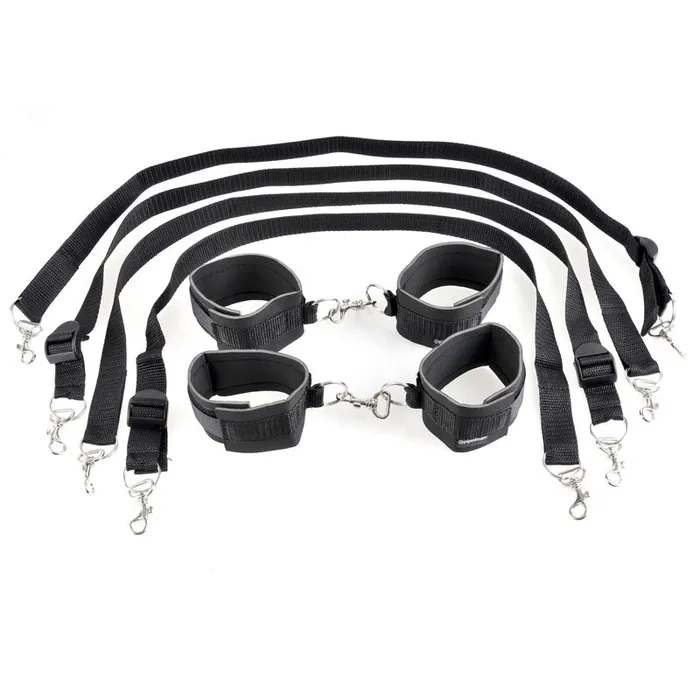 ShhhWndsr Couples Fetish Fantasy Series Cuff Tether Set Restraints ShhhWndsr Couples Fetish Fantasy Series Cuff Tether Set Restraints