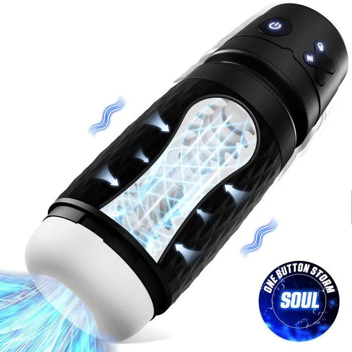 ShhhWndsr CyberSkin BWarrior USB Rechargeable Sucking Vibrating Auto Masturbator Male Sex Toys ShhhWndsr CyberSkin BWarrior USB Rechargeable Sucking Vibrating Auto Masturbator Male Sex Toys