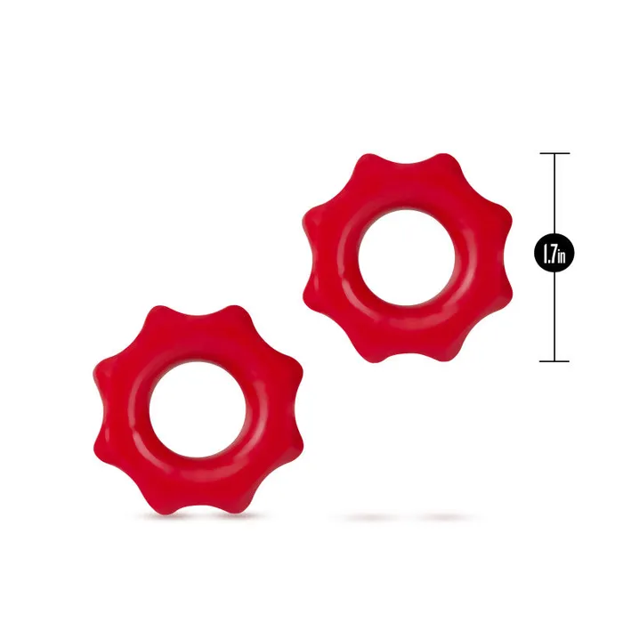ShhhWndsr Dildos Stay Hard Nutz Cock Rings Set of 2 ShhhWndsr Dildos Stay Hard Nutz Cock Rings Set of 2