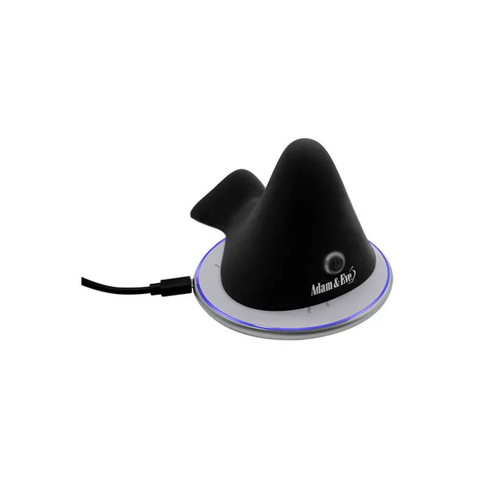 ShhhWndsr Female Sex Toys Adam Eve THE RUMBLING RIDER Rechargeable Grinding Vibrator with Dock Pad