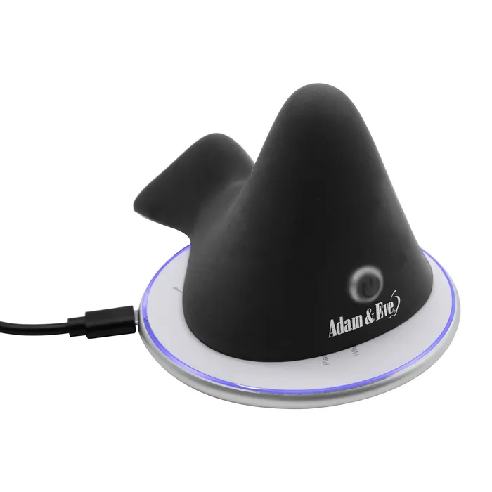 ShhhWndsr Female Sex Toys Adam Eve THE RUMBLING RIDER Rechargeable Grinding Vibrator with Dock Pad