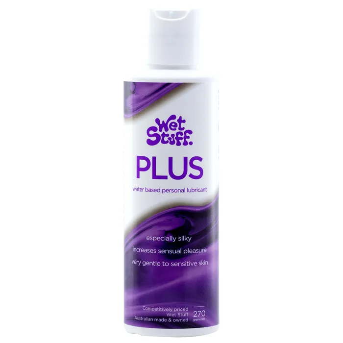 ShhhWndsr Lubricants Wet Stuff Plus 270g Disk Water Based Lubricant 270 grams Bottle ShhhWndsr Lubricants Wet Stuff Plus 270g Disk Water Based Lubricant 270 grams Bottle