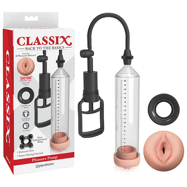 ShhhWndsr Male Sex Toys Classix Pleasure Pump Clear Penis Pump ShhhWndsr Male Sex Toys Classix Pleasure Pump Clear Penis Pump