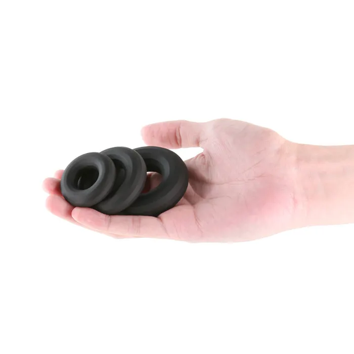 ShhhWndsr Male Sex Toys Renegade 3pc Fireman Cock Rings Set of 3 Sizes ShhhWndsr Male Sex Toys Renegade 3pc Fireman Cock Rings Set of 3 Sizes