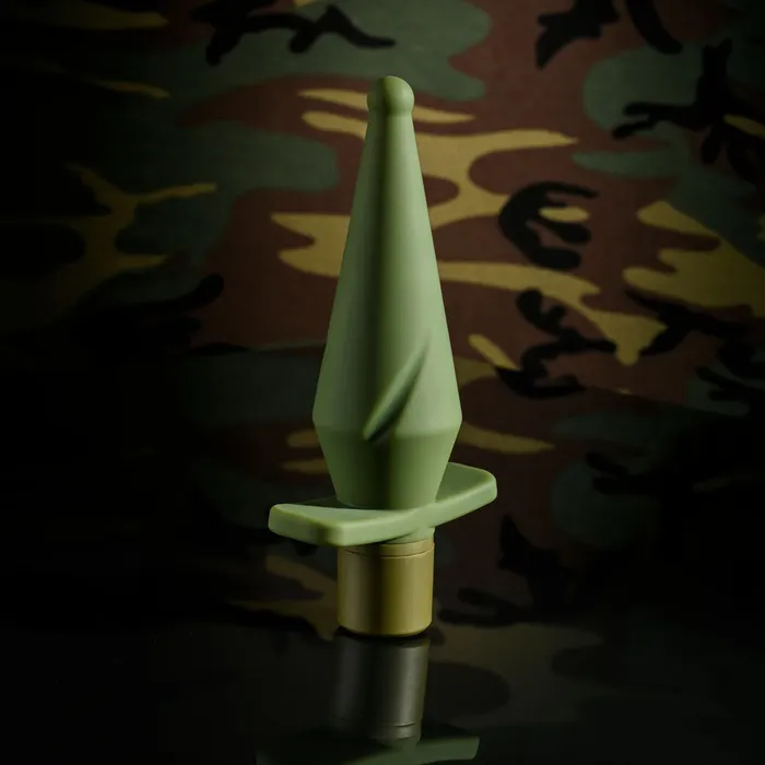 ShhhWndsr Male Sex Toys Selopa THE PRIVATE Tapered Vibrating Anal Plug Army Green ShhhWndsr Male Sex Toys Selopa THE PRIVATE Tapered Vibrating Anal Plug Army Green