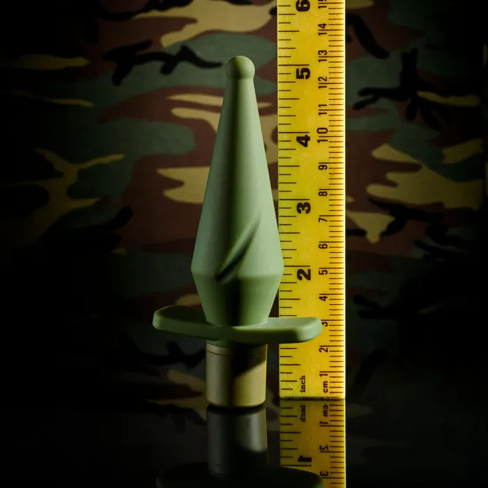 ShhhWndsr Male Sex Toys Selopa THE PRIVATE Tapered Vibrating Anal Plug Army Green ShhhWndsr Male Sex Toys Selopa THE PRIVATE Tapered Vibrating Anal Plug Army Green