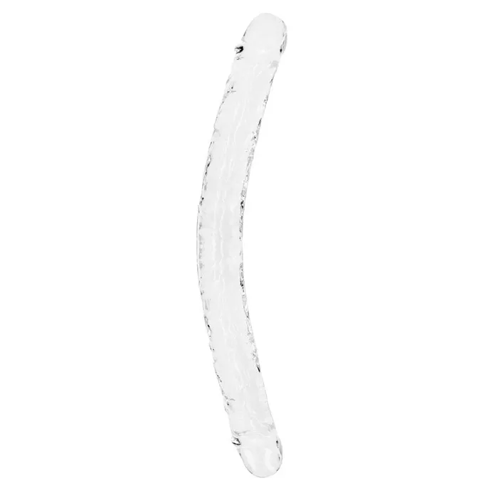 ShhhWndsr REALROCK 45 cm Double Dong 45 cm 18 CLEAR Dildos