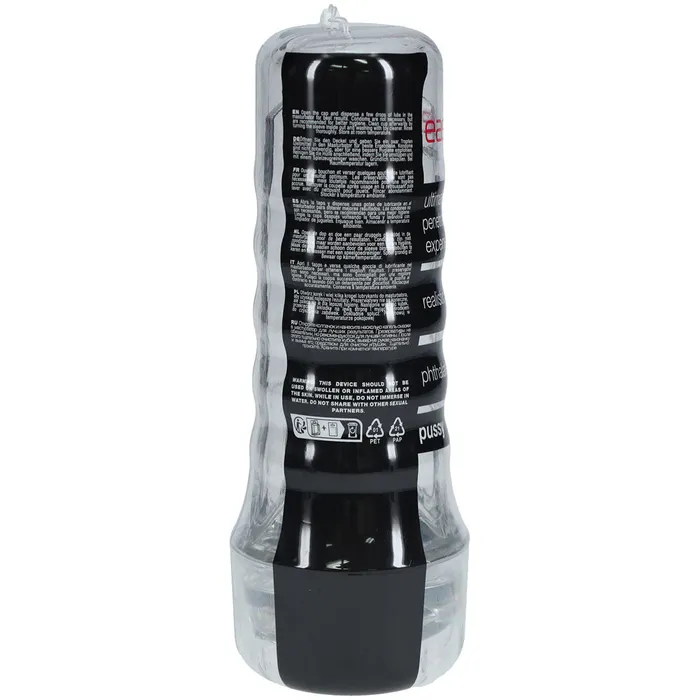 ShhhWndsr SHOTS Easy Rider Flashlight Style Stroker Clear Male Sex Toys ShhhWndsr SHOTS Easy Rider Flashlight Style Stroker Clear Male Sex Toys