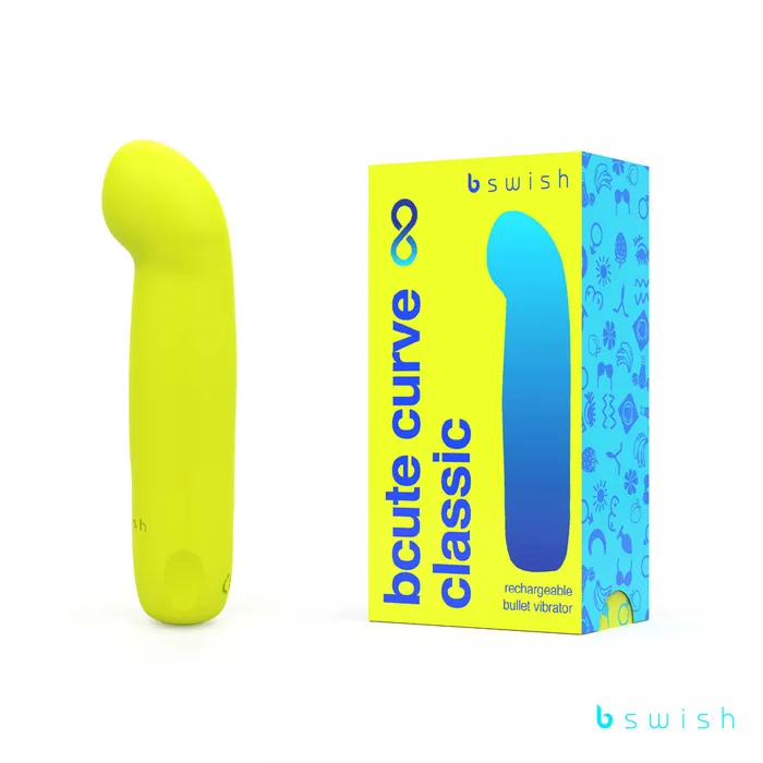 ShhhWndsr Vibrators Bcute Curve Infinite Classic Mini GSpot Vibe Citrus ShhhWndsr Vibrators Bcute Curve Infinite Classic Mini GSpot Vibe Citrus